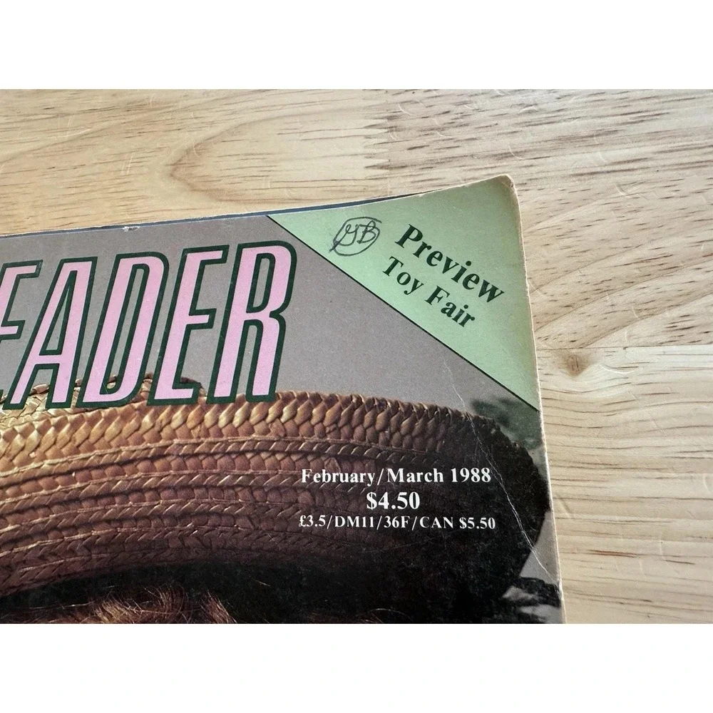 DOLL READER Magazine, March 1988, Pattern Section, Alabama Babies, Heidi Pattern